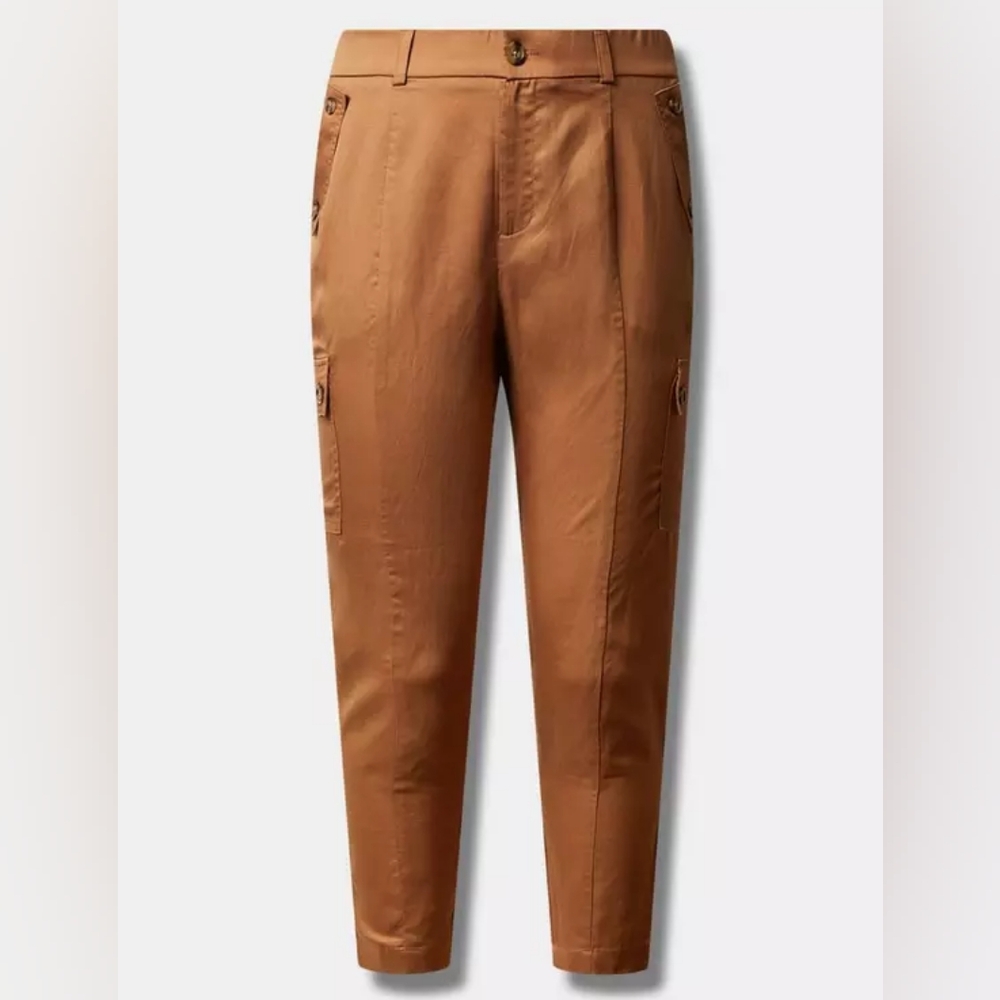 NWT TORRID | Tapered Leg Relaxed Cargo Pant 12T - Picture 4 of 9